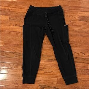 L.L. Bean Black Fleece Baselayer Pants